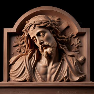 3D model st jesus (STL)